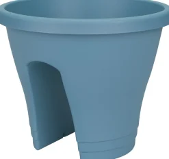 Outlet Elho Corsica Balkonkasten blau D 30 H 24 cm Balkonkästen|Blumentöpfe & Pflanzgefäße