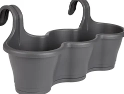 Online Elho Corsica Balkonkasten 53,5 x 27,1 x 25,9 cm anthrazit Balkonkästen|Blumentöpfe & Pflanzgefäße