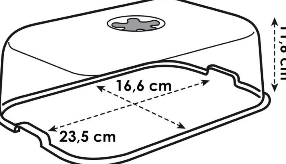 Clearance Elho green basics Anzuchtkasten Deckel 24 x 12 x 17 cm Anzuchtkästen & Mini-Gewächshäuser