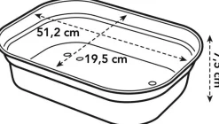 Hot Elho green basics Anzuchtschale schwarz 51,2 x 19,5 x 7,5 cm Anzuchtkästen & Mini-Gewächshäuser