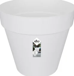 Discount Elho Loft Urban Blumentopf mit Rollen 50 cm weiß Blumentöpfe|Blumentöpfe & Pflanzgefäße
