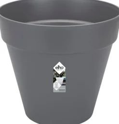 Outlet Elho Loft Urban Blumentopf mit Rollen 50 cm anthrazit Blumentöpfe|Blumentöpfe & Pflanzgefäße