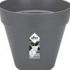 Elho Loft Urban Blumentopf D 25 cm H 22 cm anthrazit Blumentöpfe|Blumentöpfe & Pflanzgefäße