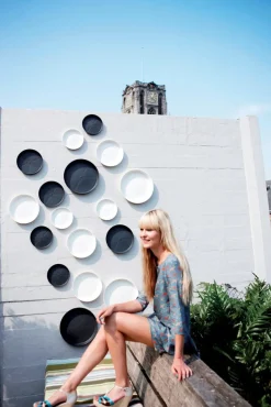 Outlet Elho Loft urban Untersetzer D 28 H 4 cm weiß Untersetzer