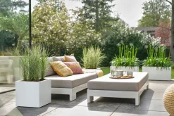 Online Elho Pflanzkübel Vivo Next 39 x 40 x 38 cm weiß Blumentöpfe|Blumentöpfe & Pflanzgefäße