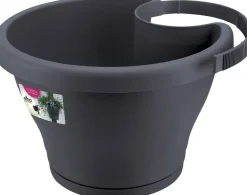 Online Elho Regenrohr-Blumentopf Corsica anthrazit D 24 H 15 cm Blumentöpfe & Pflanzgefäße