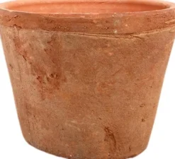 Hot Esschert Design Blumentopf Geralde terracotta D 22 H 17 cm Blumentöpfe|Blumentöpfe & Pflanzgefäße