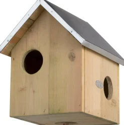 Clearance Esschert Design Eichhörnchenhaus naturell 25,3 x 26,3 x 29 cm Futterhäuser & Nistkästen