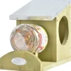 Discount Esschert Design Eichhörnchen Futterhaus Glas-Halter Futterhäuser & Nistkästen