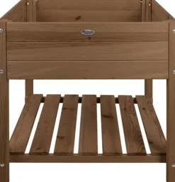 Hot Esschert Design Hochbeet braun 78,8 x 78,8 x 78 cm Anzuchtkästen & Mini-Gewächshäuser