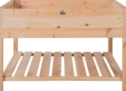 Best Esschert Design Hochbeet natur 118,8 x 78,8 x 78 cm Anzuchtkästen & Mini-Gewächshäuser