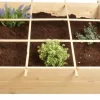 Discount Esschert Design Kastenbeet 100 x 100 x 13,7 cm Hoch- & Frühbeete