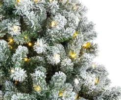 Best Everlands künstlicher Weihnachtsbaum Imperial Pine mit Schnee 260 LEDs warm weiß D 177 H 180 cm Künstliche Weihnachtsbäume