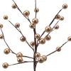 Sale Everlands Weihnachtszweig mit Beeren gold 26 cm Weihnachtszweige & -Blumen