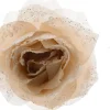 Outlet Everlands Weihnachtsschmuck Rose mit Clip creme D 14 H 8,5 cm Weihnachtskugeln & -Anhänger