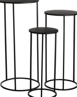 New Everydays by Beistelltisch Quinty schwarz D 27 H 60 cm Beistelltische|Beistelltische