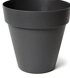 Outlet Everydays by Blumentopf Danielle anthrazit D 29 H 28 cm Blumentöpfe|Blumentöpfe & Pflanzgefäße