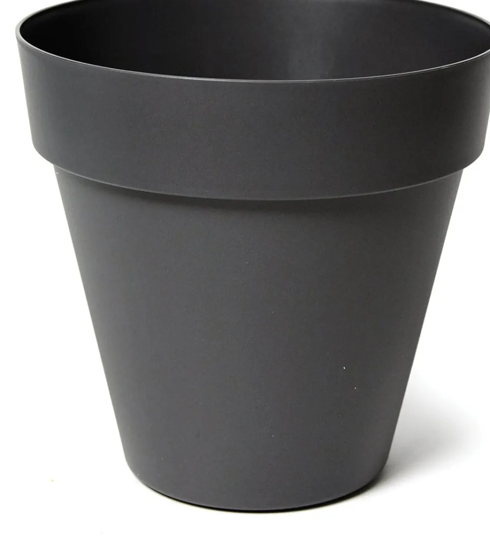 Outlet Everydays by Blumentopf Danielle anthrazit D 29 H 28 cm Blumentöpfe|Blumentöpfe & Pflanzgefäße