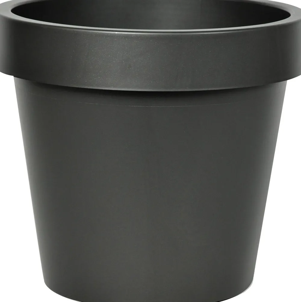 Outlet Everydays by Blumentopf Freek anthrazit D 30 H 27 cm Blumentöpfe|Blumentöpfe & Pflanzgefäße