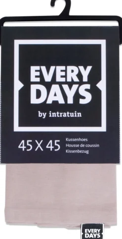 Clearance Everydays by Kissenbezug Baumwolle beige 45 x 45 cm Kissen