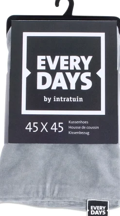 Sale Everydays by Kissenbezug Samt grau 45 x 45 cm Kissen