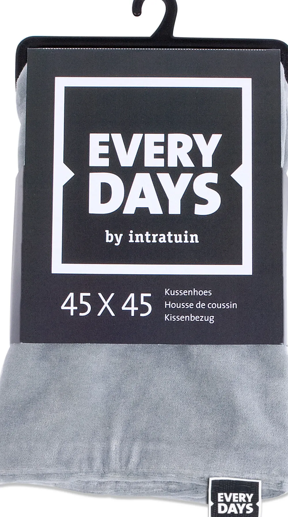 Sale Everydays by Kissenbezug Samt grau 45 x 45 cm Kissen
