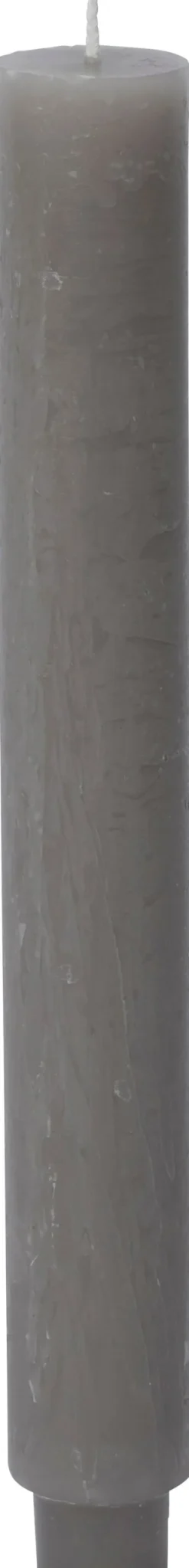 Best Everydays by Stabkerze Rustic grau 10 Std. D 3 H 25 cm Stabkerzen