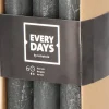 Clearance Everydays by Stabkerzen Rustic grau 6 Std. 6 St. Stabkerzen