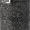 Outlet Everydays by Stumpenkerze Rustic schwarz 75 Std. D 7 H 13 cm Stumpenkerzen