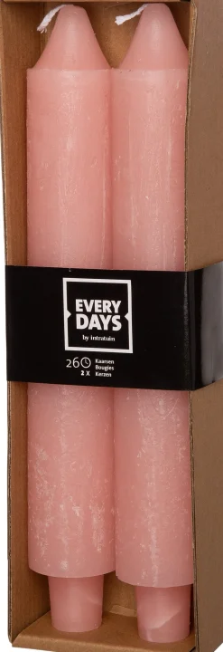 Online Everydays by Stabkerzen Rustic altrosa 24 Std. 2 St. Stabkerzen