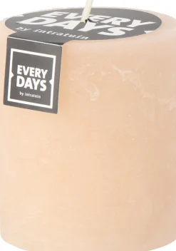 Hot Everydays by Stumpenkerze Rustic eierschale 45 Std. D 7 H 8 cm Stumpenkerzen