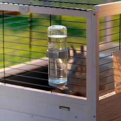 Hot Ferplast Kaninchenstall Arena 100 x 62,5 x 51 cm naturell / schwarz Kaninchenställe & -Käfige