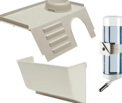 Hot Ferplast Kaninchenstall Arena 125 x 64,5 x 51 cm naturell Kaninchenställe & -Käfige