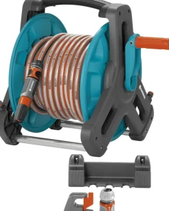 Outlet Gardena Classic Wand-Schlauchtrommel 50 Komplett-Set Gießen & Bewässerung|Gartenschläuche