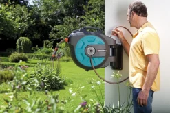 Sale Gardena Comfort Wand-Schlauchbox 35 m mit RollUp-Automatik Gießen & Bewässerung|Gartenschläuche