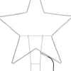 Discount Gartenstecker Stern D 80 cm mit 270 LEDs beleuchtet warmweiß Weihnachtsfiguren (Außen)