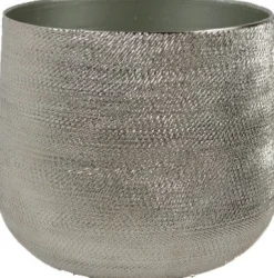 New Gina Da Blumentopf Karakter D 13 cm H 13 cm silber Blumentöpfe & Pflanzgefäße|Blumentöpfe