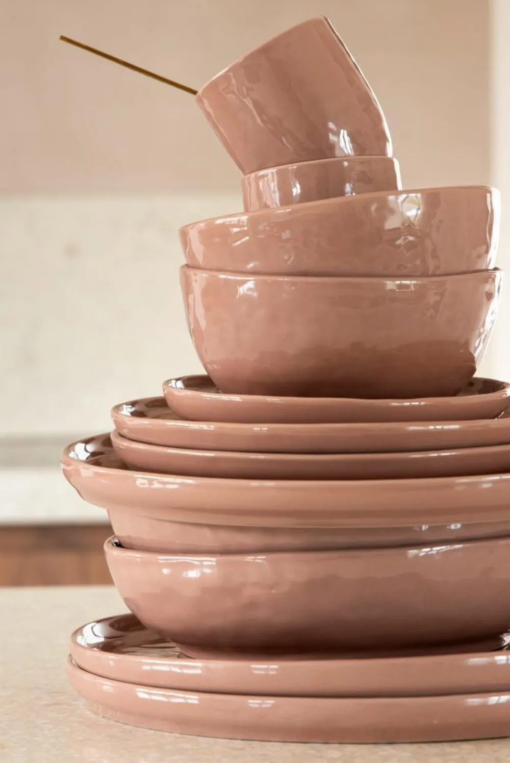 Gusta Tasse terracotta D 7 H 7 cm Geschirr & Gläser