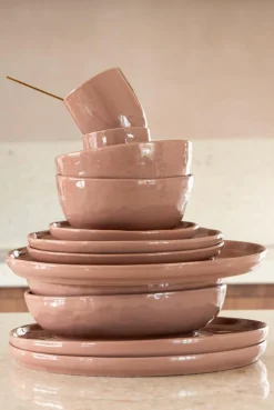 Best Gusta Teller terracotta D 20 H 1,4 cm Geschirr & Gläser