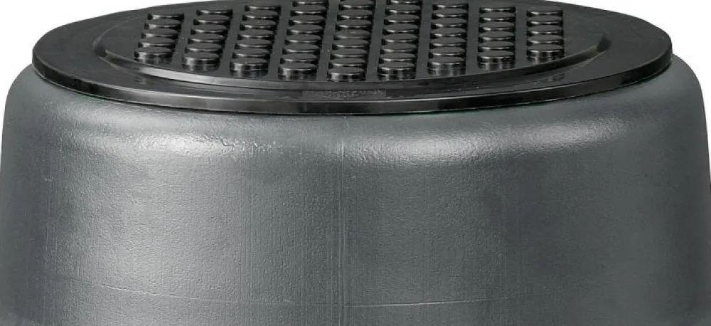 Outlet Harcostar Regentonne 168 L anthrazit Gießen & Bewässerung|Regentonnen