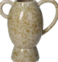 New HD Collection Vase braun 16 x 10 x 17,2 cm Vasen & Krüge|Blumentöpfe & Pflanzgefäße