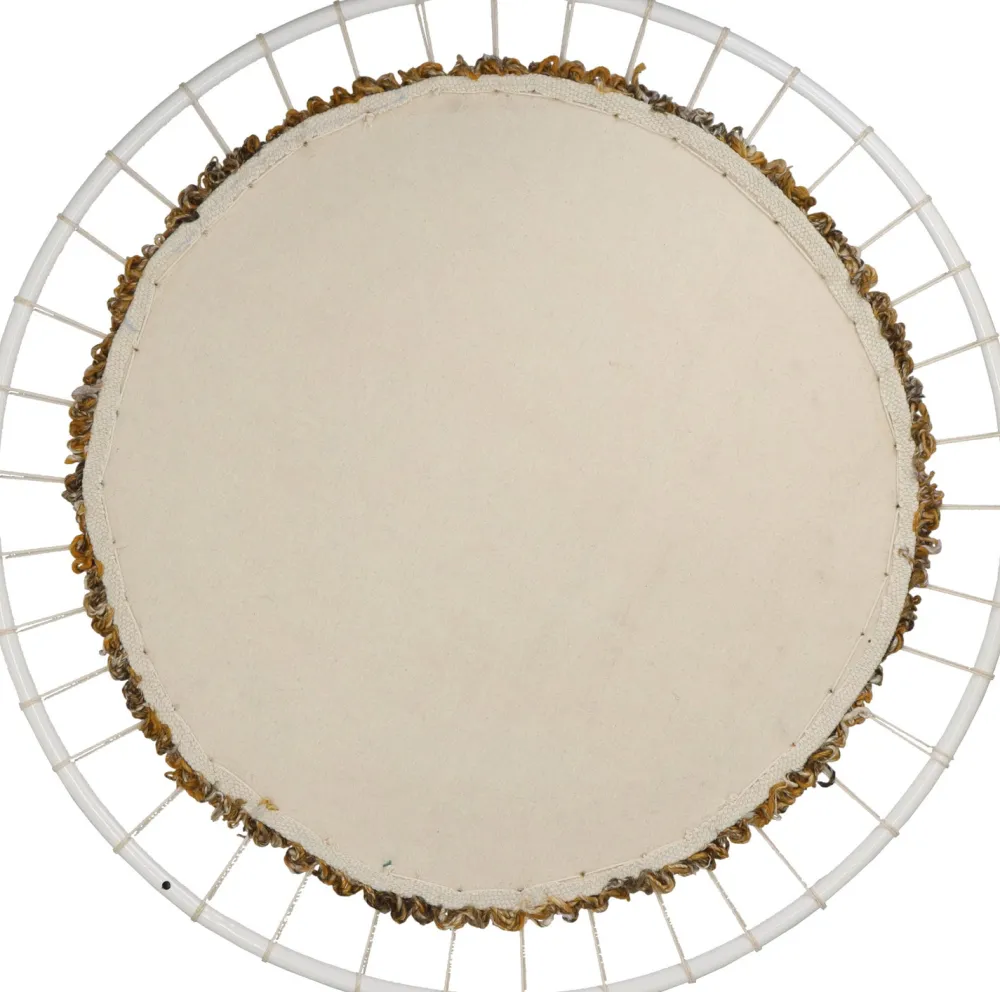 Outlet HD Collection Wandhänger braun / weiß D 78 H 2 cm Wandhänger