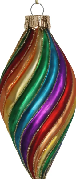 Online HD Collection Weihnachtsanhänger Regenbogen Cielo multi 6 x 6 x 13 cm Weihnachtskugeln & -Anhänger