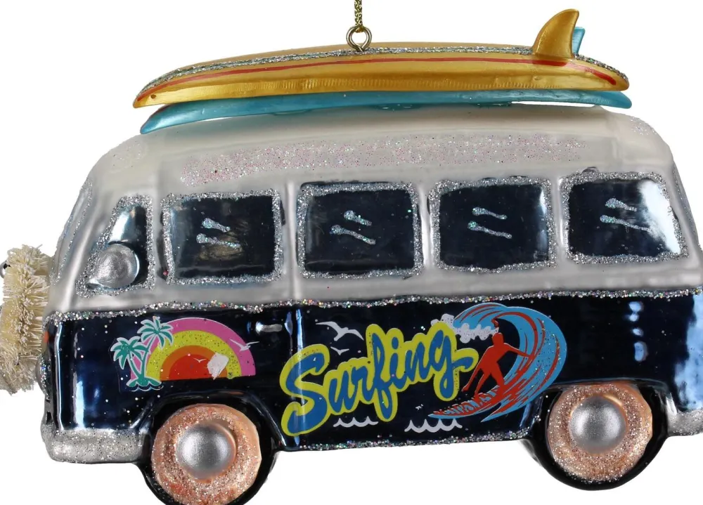 Hot HD Collection Weihnachtsbaumschmuck Surfen mehrfarbig 8,9 x 5,7 x 14 cm Weihnachtskugeln & -Anhänger