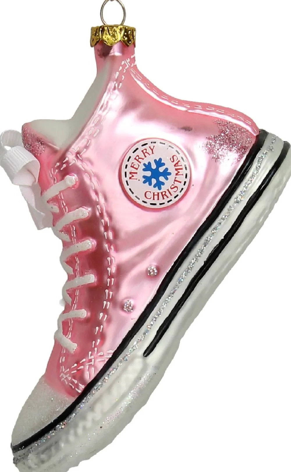 Online HD Collection Weihnachtsbaumschmuck Sneaker rosa 7,6 x 5,1 x 12,7 cm Weihnachtskugeln & -Anhänger