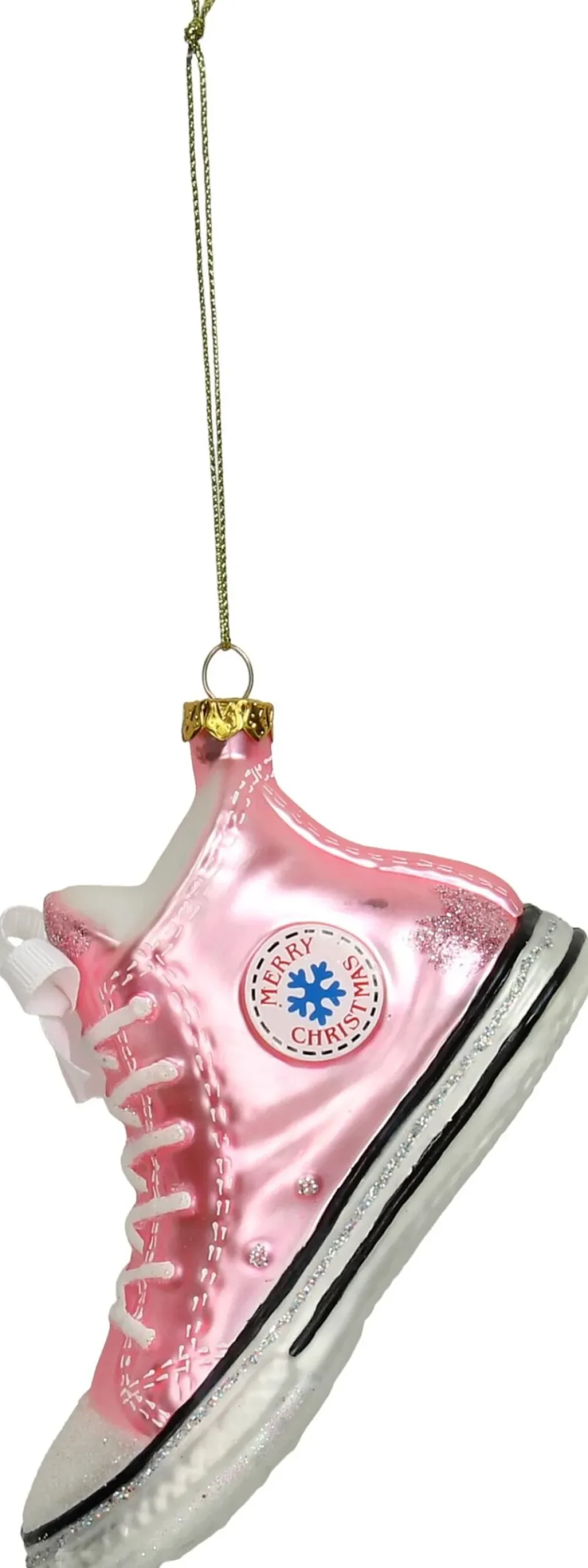 Online HD Collection Weihnachtsbaumschmuck Sneaker rosa 7,6 x 5,1 x 12,7 cm Weihnachtskugeln & -Anhänger