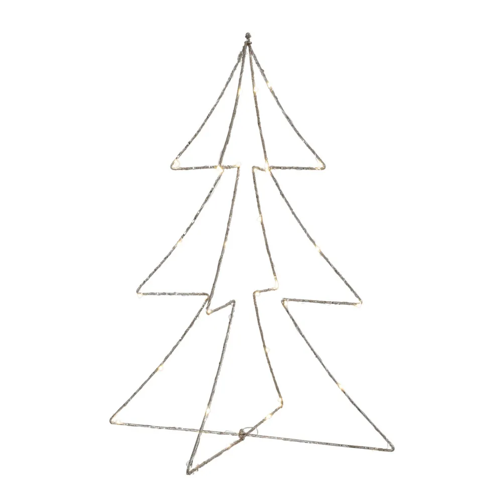 Online House of Seasons 3D Baum D 42,5 H 60 cm beleuchtet warmweiß Weihnachtsleuchten