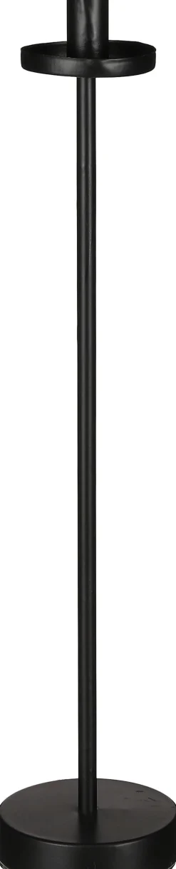 Clearance House of Seasons Kerzenständer Coline schwarz 10 x 10 x 47 cm Kerzenständer