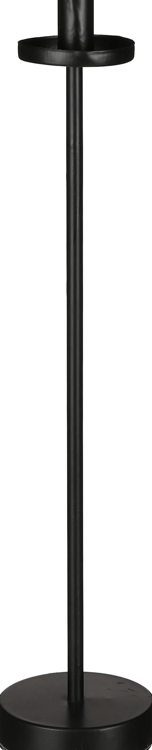 Clearance House of Seasons Kerzenständer Coline schwarz 10 x 10 x 47 cm Kerzenständer