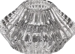 Outlet House of Seasons Teelichthalter Eloise transparent D 7 H 4 cm Teelichthalter